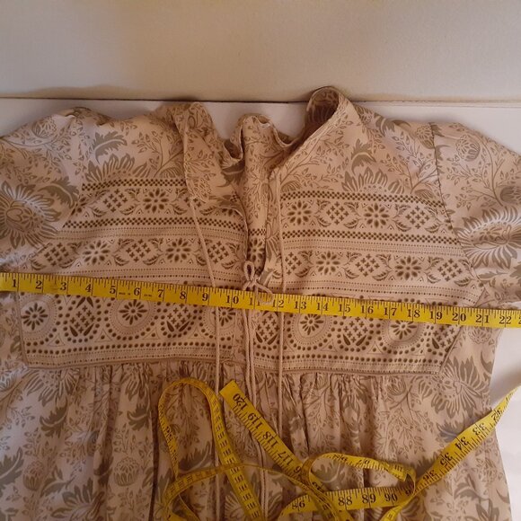 R. Vivimos Slit Neck Tassel Dress - Picture 11 of 15